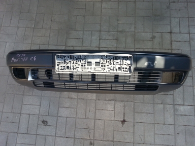 Бампер передний Audi A-100 45к с решетками под противотуманки