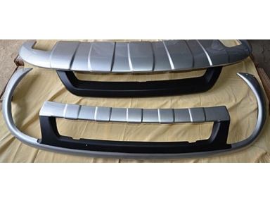 Комплект защиты бамперов из пластика для Фольксваген Туарег VW Touareg NF 2011-